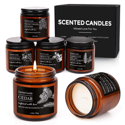 Aromatic Glow Candle Set